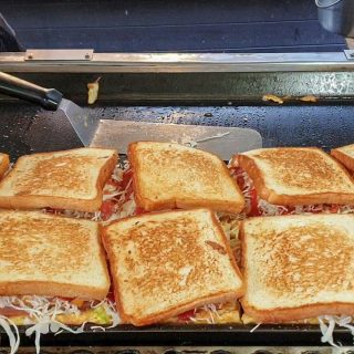 Korean street toast