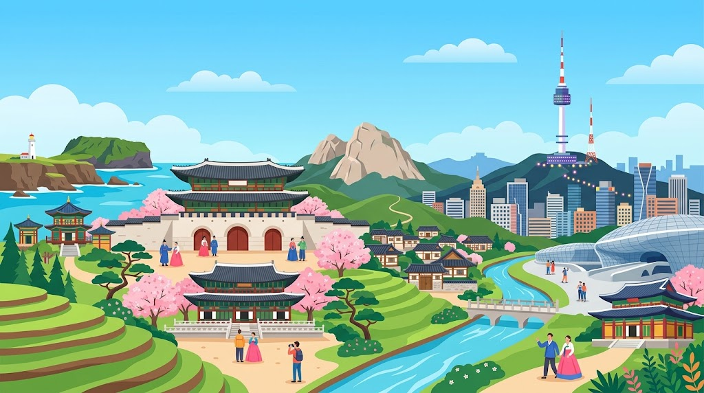 Rekomendasi Tempat Wisata Korea Terbaik di Wilayah Seoul